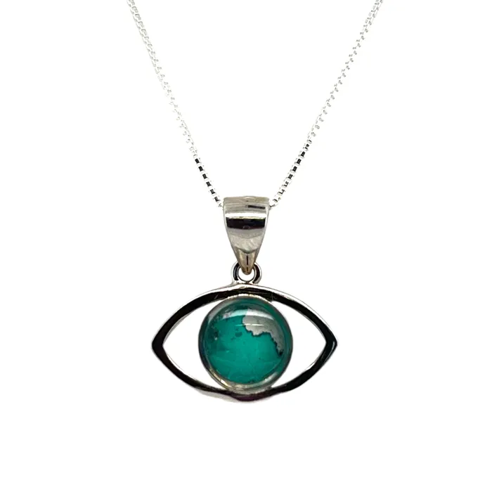 Necklaces Detroit Graffiti Protection Sonya Necklace Silver
