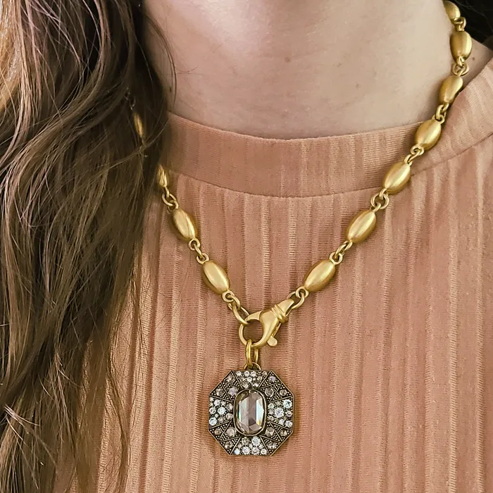 Necklaces DOROTHY LUXE NECKLACE SINGLE STONE