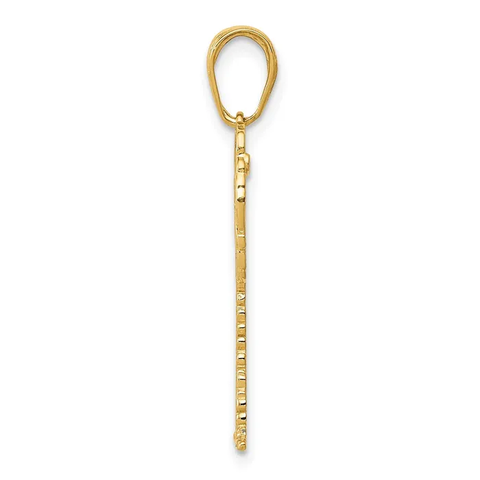 10k Yellow Gold 135 mm Palm Tree Pendant 107 grams Qgold Necklaces 10k Yellow Gold 135 mm Palm Tree Pendant 107 grams Qgold Necklaces