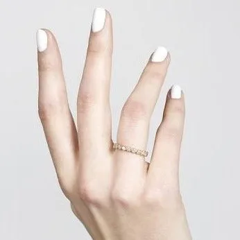 Rings Penwarden Fine Jewellery LUNA DIAMOND WEDDING BAND IN ROSE GOLD