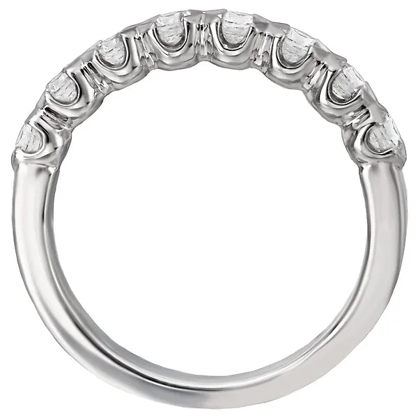 Rings Romance 14K White Gold Romance Collection Wedding Band