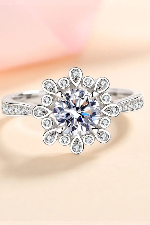 Rings Trendsi Cant Stop Your Shine 925 Sterling Silver Moissanite Ring